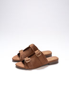 stride-buckle-toffee-tan-flat-sandals-adjustable-strap